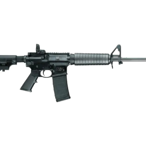 Smith & Wesson M&P 15 Sport II Rifle with Magpul MBUS Rear Sight 5.56x45mm 16" Barrel 30-Round Polymer Black