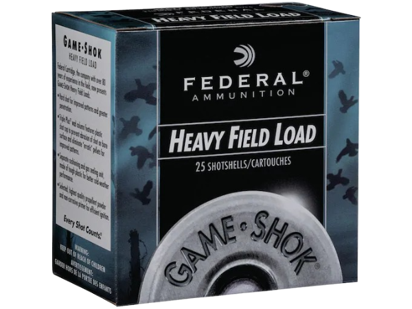 Federal Game-Shok Heavy Field Load Ammunition 12 Gauge 2-3/4"