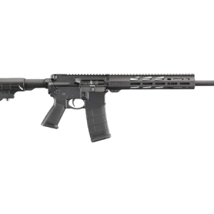 Ruger AR556 Rifle 5.56x45mm NATO Matte Black Oxide 16" Barrel Black Synthetic Collapsible Stock 30-Round
