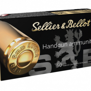 Sellier & Bellot Ammunition 9mm Luger 115 Grain Full Metal Jacket