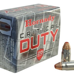 Hornady Critical Duty Ammunition 357 Sig 135 Grain FlexLock 500 rounds