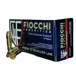 Fiocchi Shooting Dynamics Ammunition 357 Magnum 158 Grain Jacketed Hollow Point 500 rounds