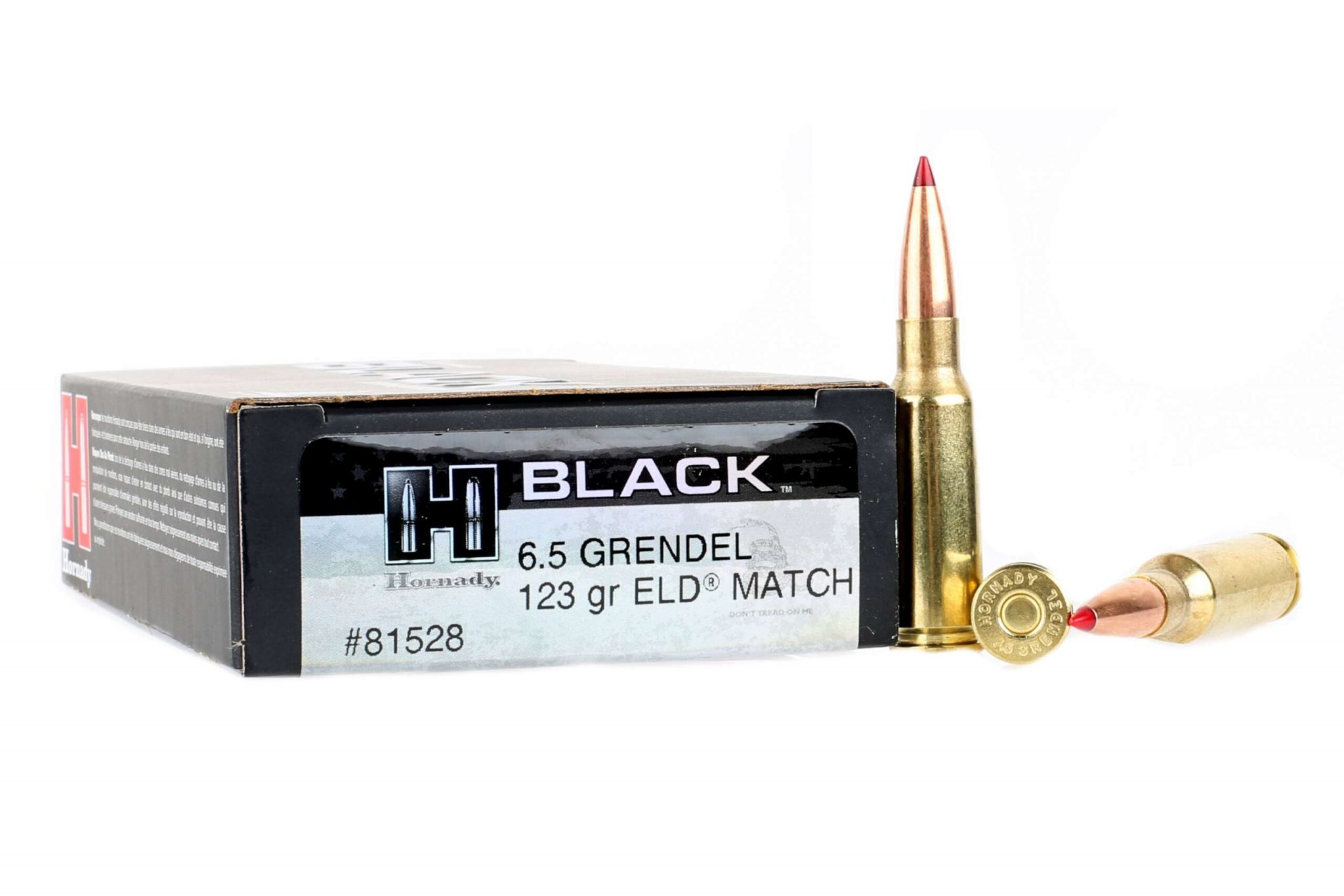 HORNADY BLACK AMMUNITION 6 5 GRENDEL 123 GRAIN ELD MATCH BOX 500 ROUNDS