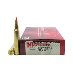 Hornady Superformance .300 Winchester Magnum 180 Grain Super Shock Tip 500 rounds