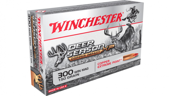 Winchester DEER SEASON XP .300 Winchester Magnum 150 grain Copper Extreme Point Polymer Tip 500 rounds