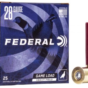 Federal Premium Game Shok 28 Gauge 1 oz Game Load Upland Hi-Brass 500 rounds