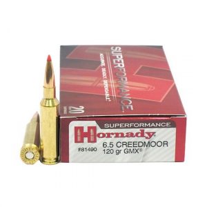 Hornady Superformance 6.5mm Creedmoor 120 Grain Gilding Metal eXpanding 500 rounds