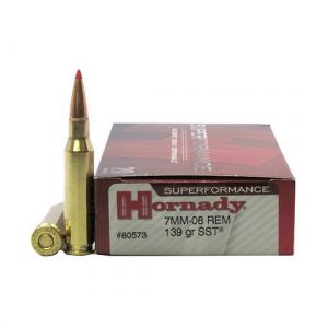 Hornady Superformance 7mm-08 Remington 139 Grain Super Shock Tip 500 rounds