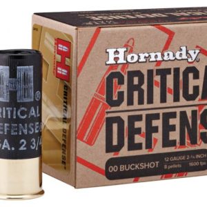 Hornady Critical Defense 12 Gauge 8 Pellet 2.75" 500 rounds