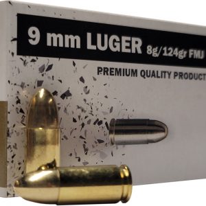 STV Golden Bee 9mm Luger 124 Grain Full Metal Jacket Brass Cased 500 rounds