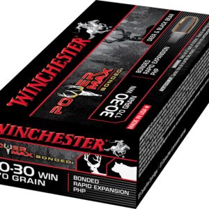 Winchester POWER MAX BONDED .30-30 Winchester 170 grain Bonded Rapid Expansion Protected Hollow Point 500 rounds