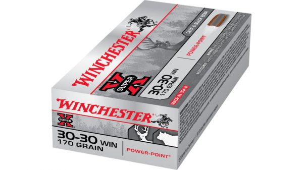 Winchester SUPER-X RIFLE .30-30 Winchester 170 grain Power-Point Brass Cased 500 rounds
