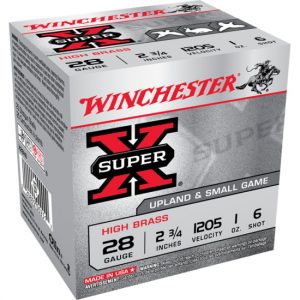 Winchester SUPER-X SHOTSHELL 28 Gauge 1 oz 2.75" 500 rounds