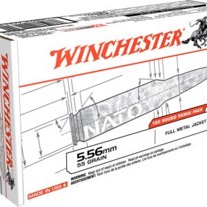 Winchester USA RIFLE 5.56x45mm NATO 55 grain Full Metal Jacket 500 rounds