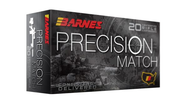 Barnes Precision Match .338 Lapua Magnum 300gr Match Burner OTM BT Rifle Cartridges - 20 Rounds 30728 Caliber: .338 Lapua Magnum Number of Rounds: 500