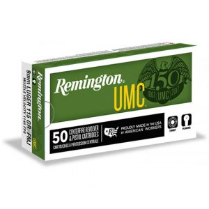 Remington UMC Handgun .32 ACP 71 Grain Full Metal Jacket Centerfire Pistol Ammunition 23704 Caliber: .32 ACP Number of Rounds: 500